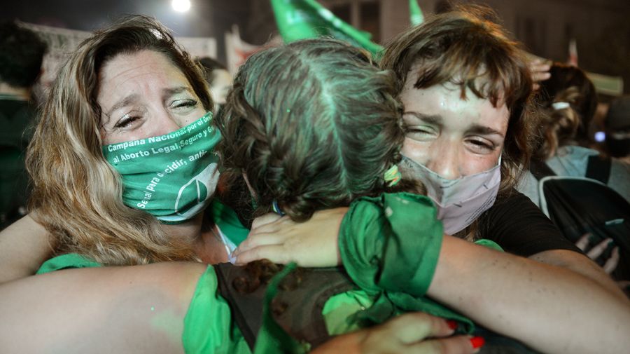 Legalización del aborto en Argentina. Cobertura fotográfica.