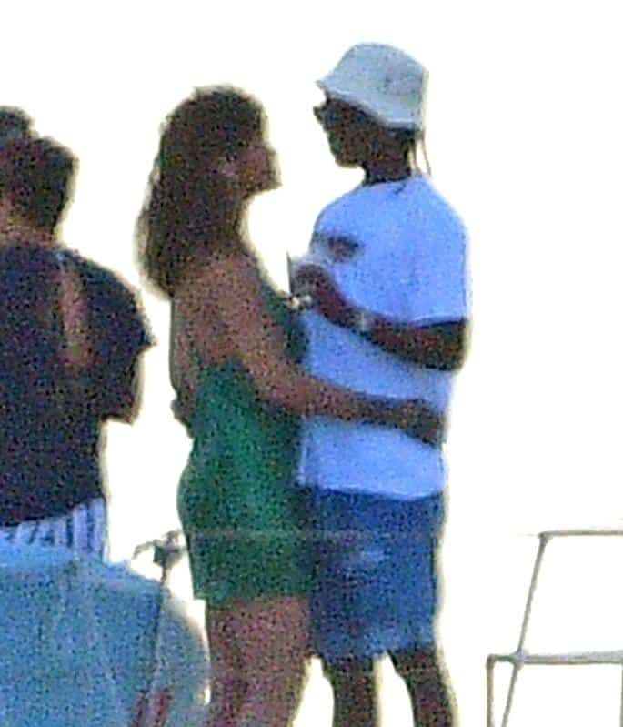 Rihanna recibió el año con su nuevo novio, A$AP Rocky, en Barbados