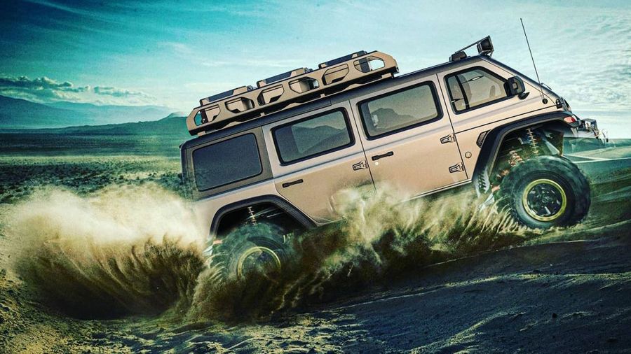 Jeep Wrangler by Samid Sadikhov (Proyección Samir Customs - Instagram)