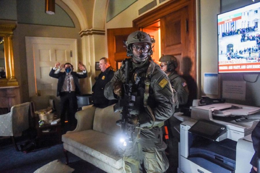 Seguridad durante la asunción presidencial de Joe Biden con el trasfondo de los incidentes en el Capitolio
