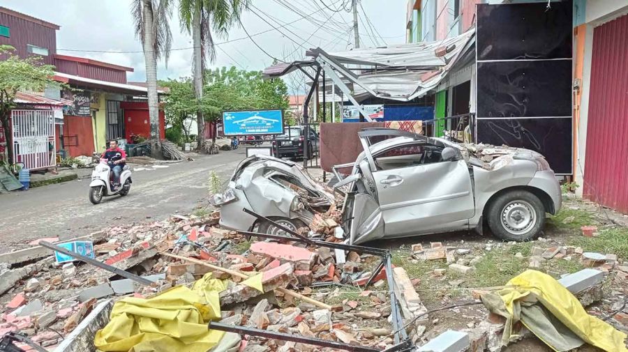 sismo en Indonesia 20210115