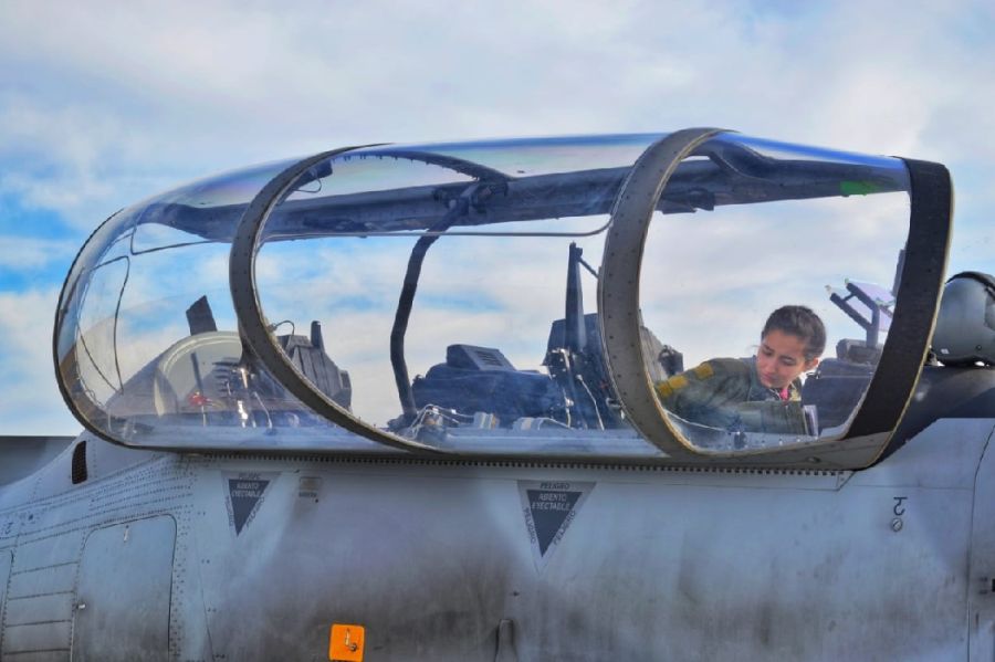 Rocío García Demarco - Piloto de la Fuerza Aérea Argentina