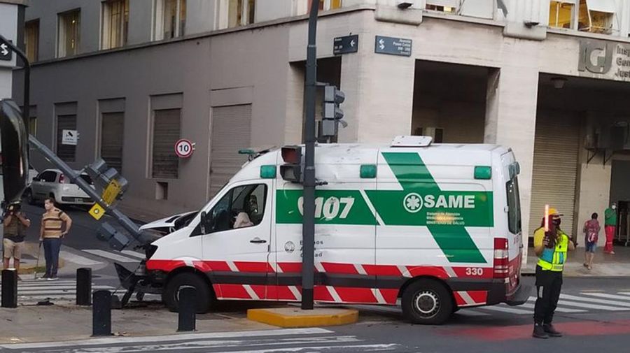 choque de una ambulancia 20210127