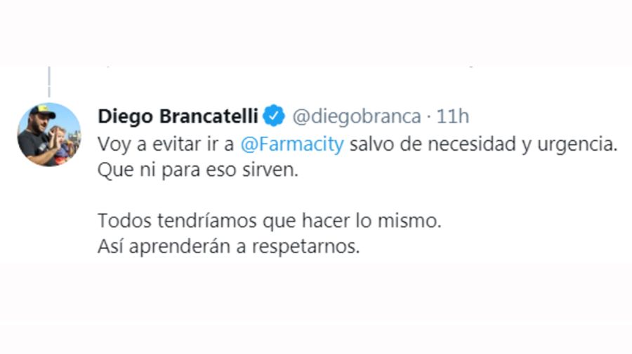 Diego Brancatelli tuit