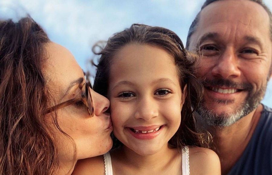 Así luce hoy Nina, la hija de ocho años de Diego Torres y Débora Bello