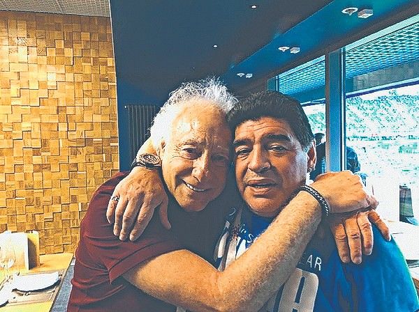 Guillermo, que quedó muy golpeado tras la muerte de Maradona, ahora lucha por recuperarse.