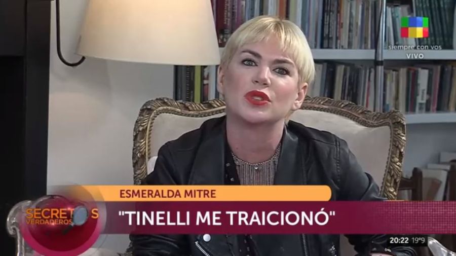 Esmeralda Mitre contra Marcelo Tinelli