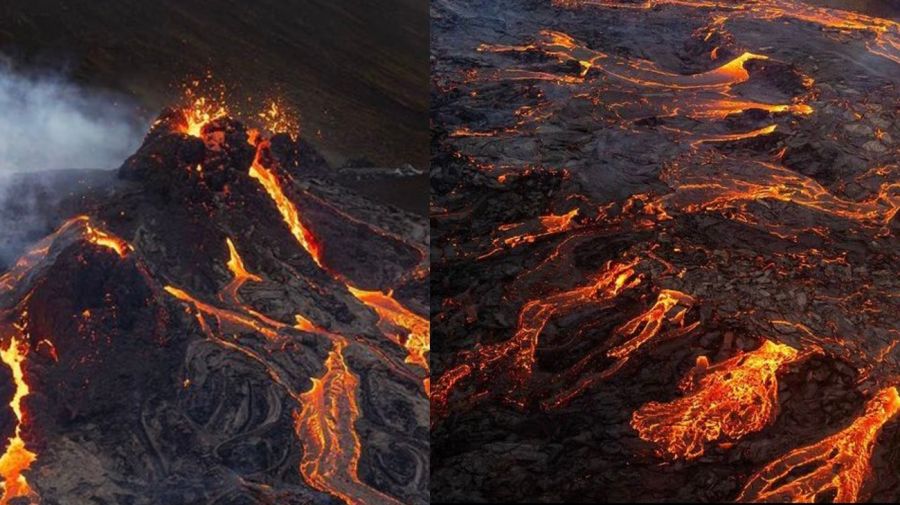 Islandia Erupción Volcán
