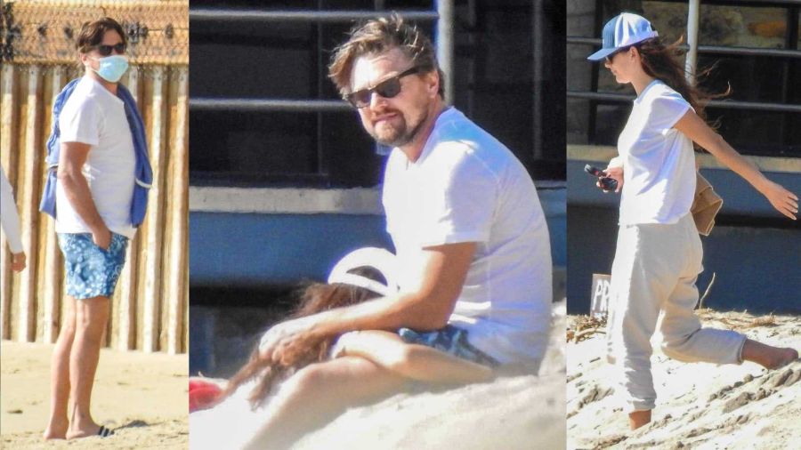 Leonardo DiCaprio y Camila Morrone disfrutan de Malibú