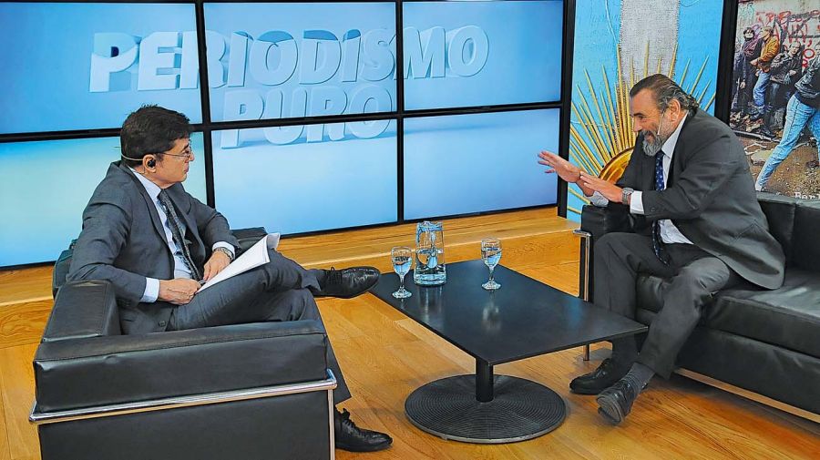 Jose María Campagnoli, en la entrevista con Jorge Fontevecchia.