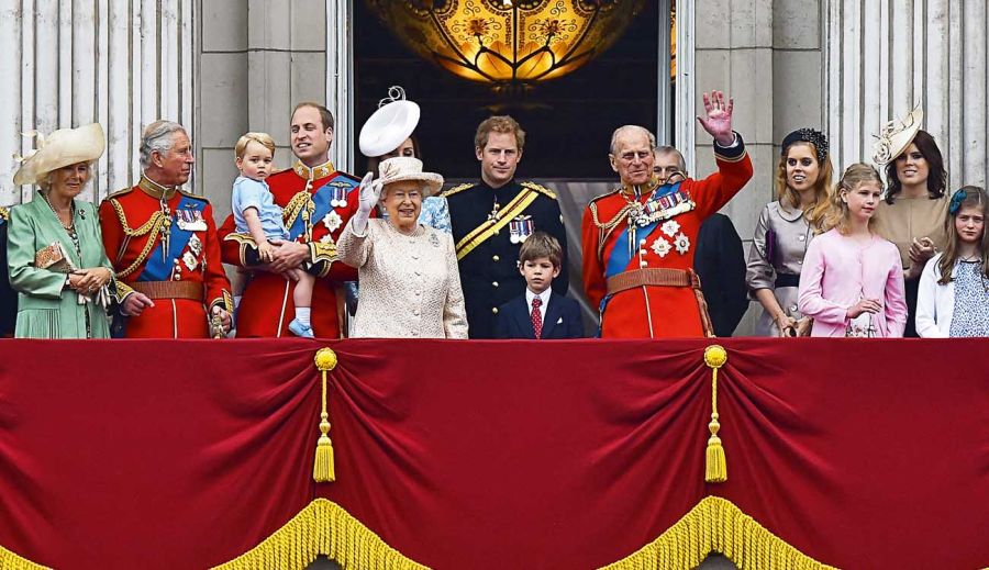 LA REINA ISABEL II DESPIDIO AL DUQUE DE EDIMBURGO