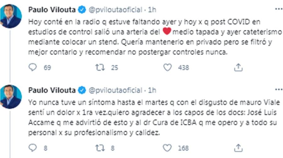 Paulo Vilouta tuit 1604