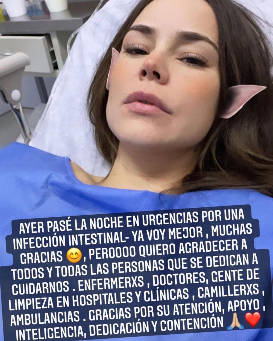 Camila Sodi fue internada de emergencia: 