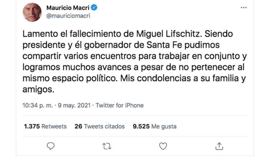 Despedida de políticos al ex gobernador Miguel Lifschitz 20210510