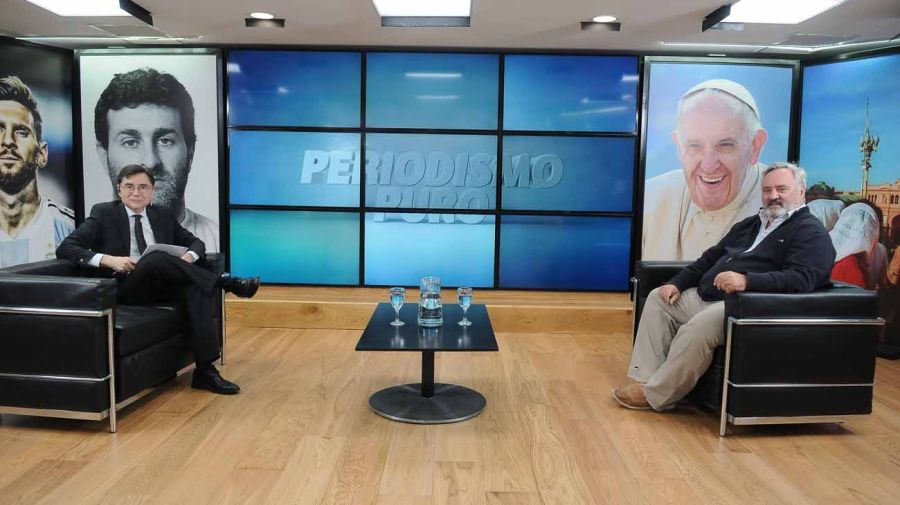 Joaquín de la Torre, en la entrevista con Jorge Fontevecchia.