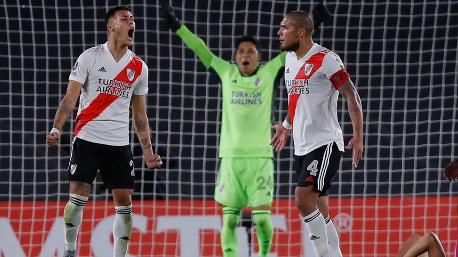 river covid game enzo perez goalkeeper