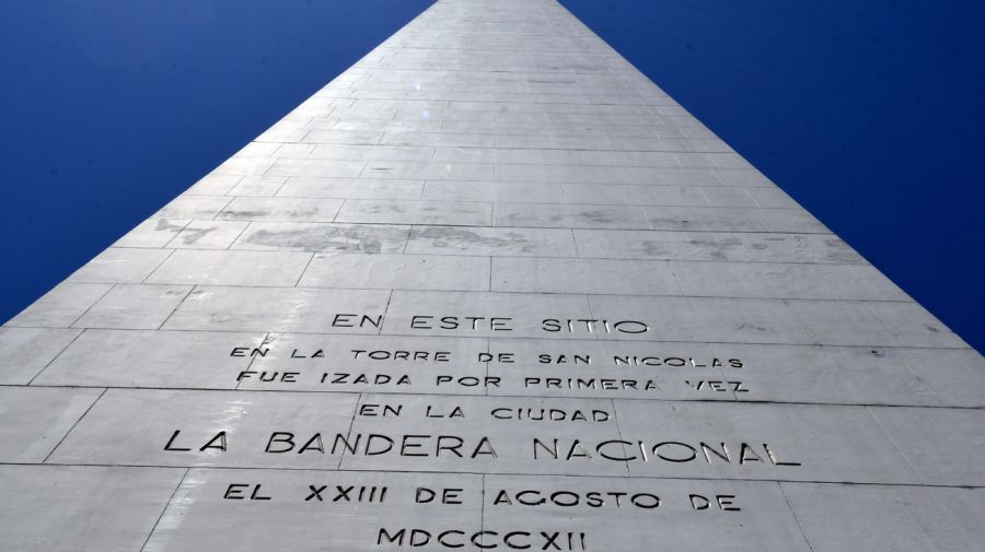 85º aniversario del Obelisco porteño.