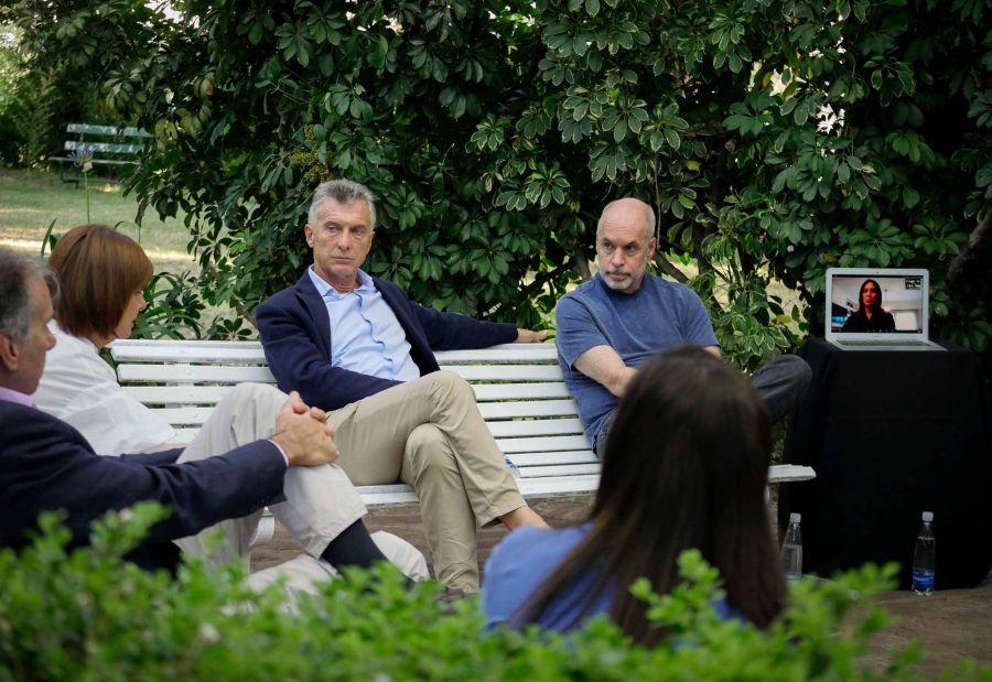 Macri y Larreta en cumbre del PRO