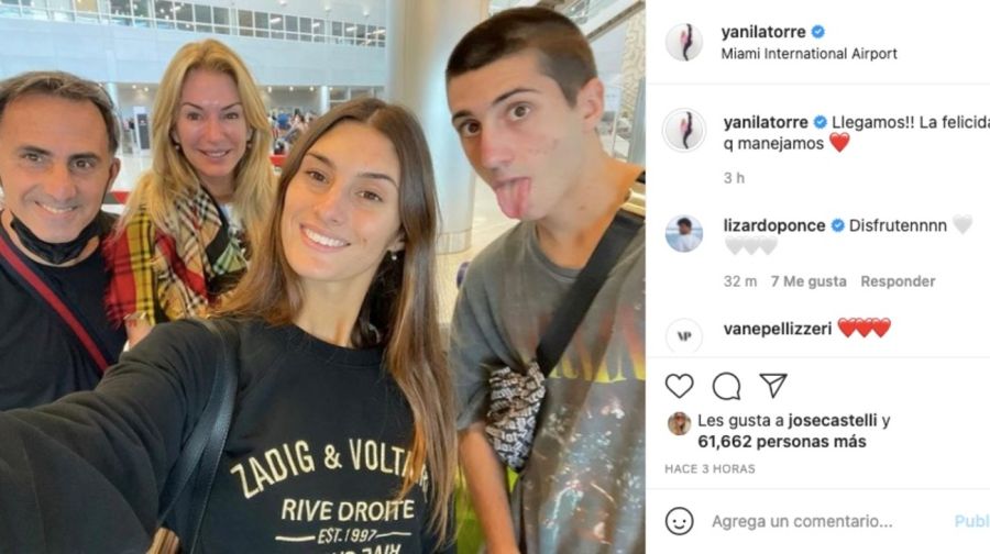 La emoción de Yanina Latorre tras ser vacunada en Miami 