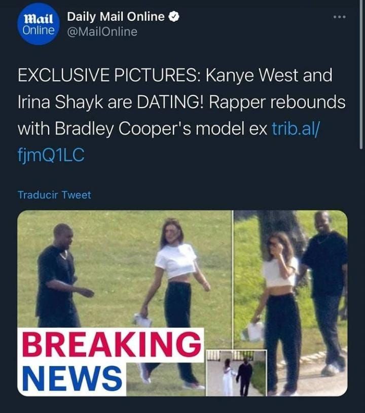 Kanye e Irina