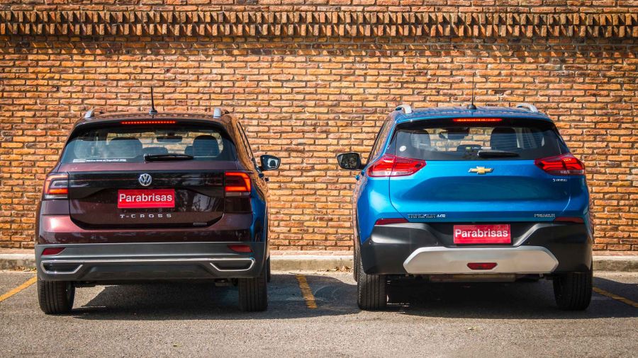 Volkswagen T-Cross Highline vs Chevrolet Tracker Premier