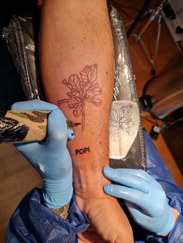 El conmovedor tatuaje de Ricky Sarkany en honor a su hija fallecida