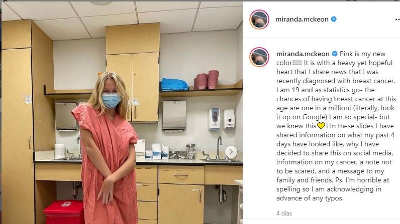 Anne With an E: Miranda McKeon confirmó que tiene cáncer de mama 