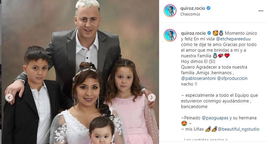 Se casó Rocío Quiroz: así fue la boda íntima y con protocolos 