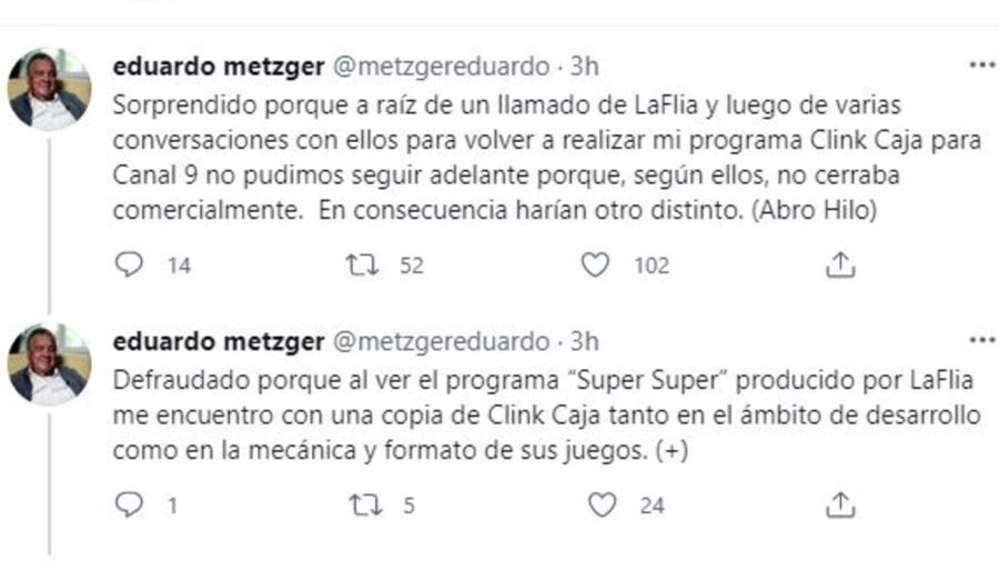 Eduardo Metzger contra LaFlia