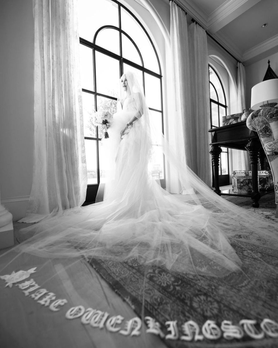 Gwen Stefani y su vestido de novia para mayores de 50 años