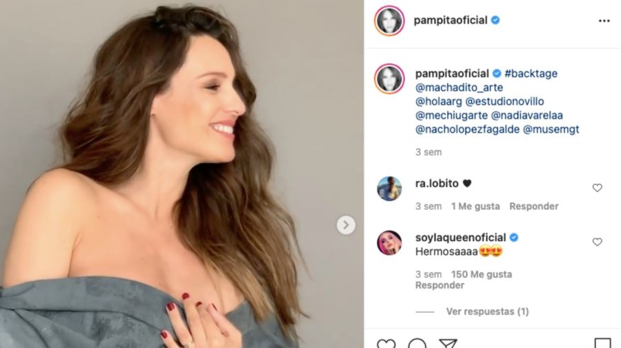 Pampita confirmó que va a trabajar hasta que empiecen las contracciones 