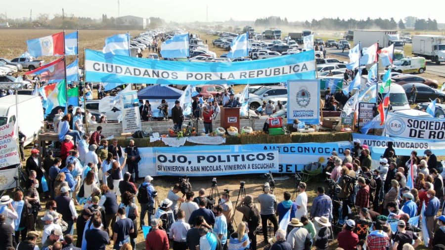 Movilización agropecuaria en San Nicolás 20210709