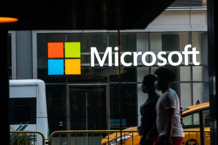 Microsoft Headquarters As Earnings Released 