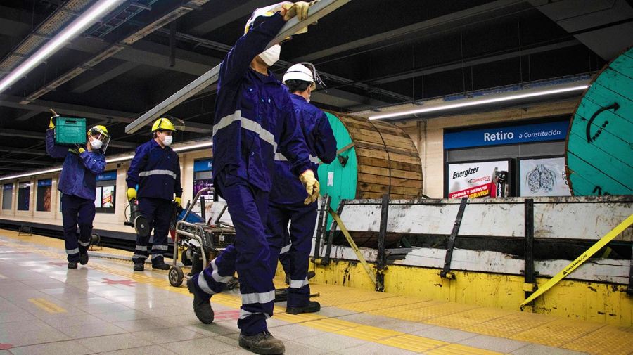 Repotenciacion del subte 20210721