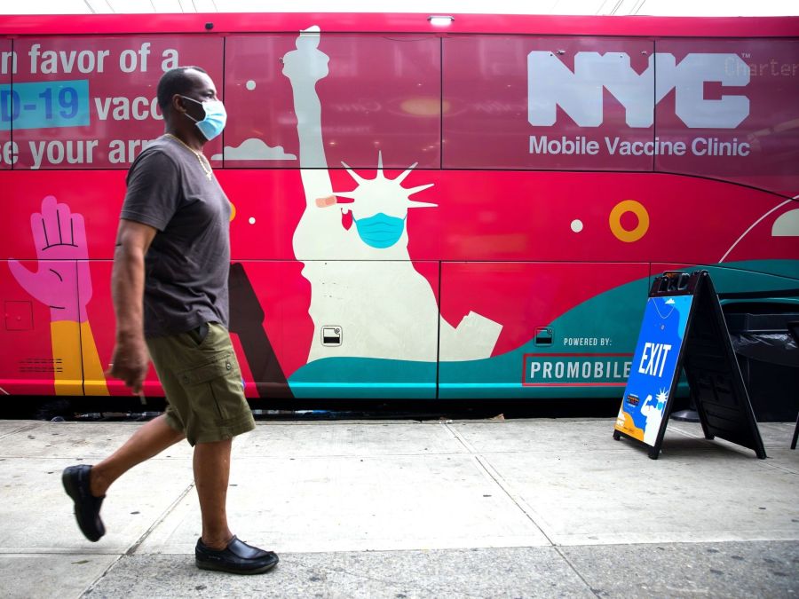 NYC Covid Cases Rising As Delta Surges, Vaccines Slow