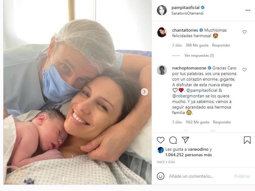 El sorprendente mensaje del obstetra de Pampita tras el nacimiento de Ana