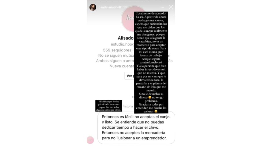 Cande Tinelli Instagram 0803