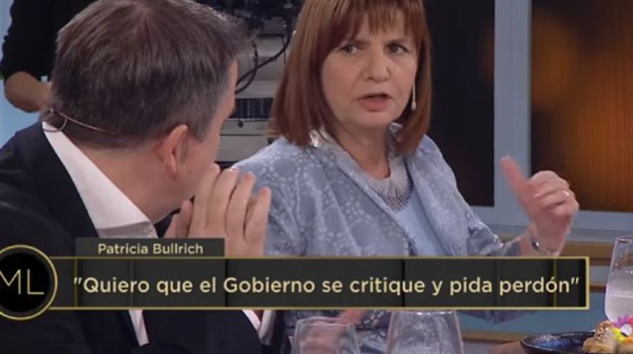Cinthia Fernández enfrentó a Patricia Bullrich en La Noche de Mirtha 
