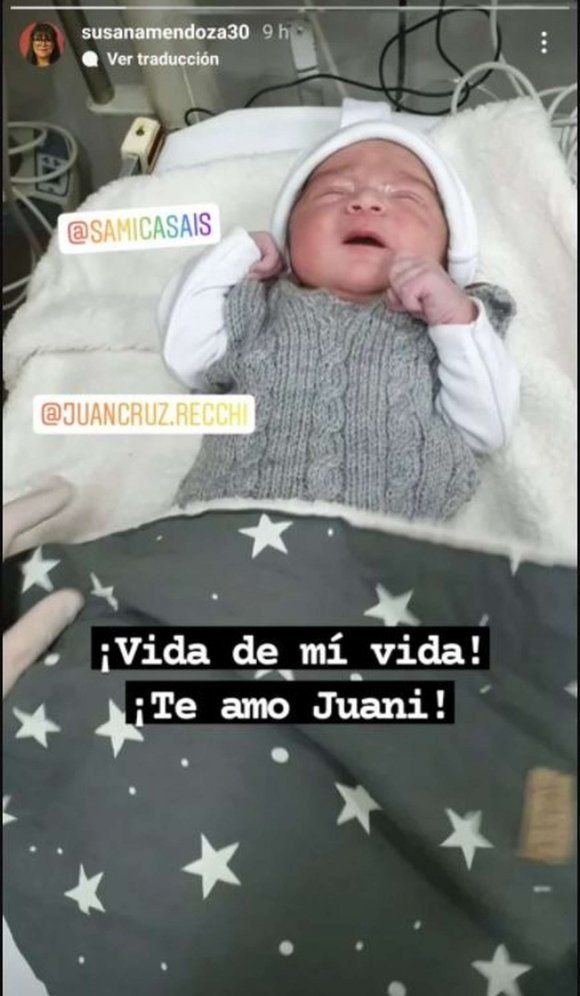 Samanta Casais fue mamá por primera vez: mirá la tierna foto de su bebé 