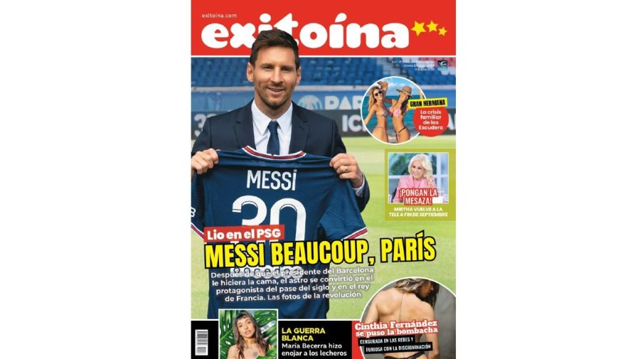 Leo Messi Revista Exitoina