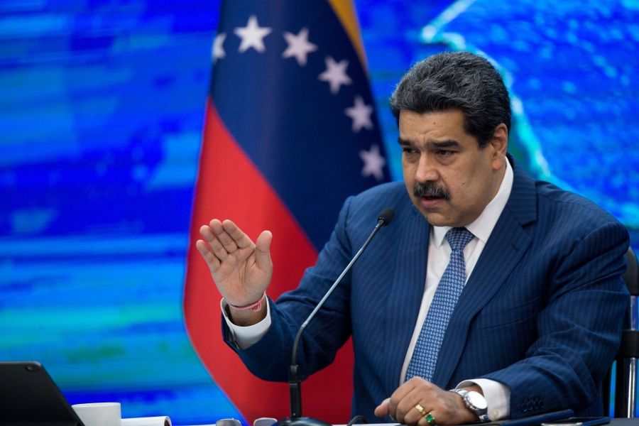 President Nicolas Maduro Holds Press Conference