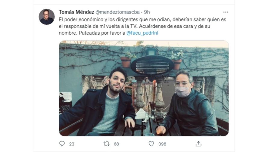 twitter Tómas Méndez