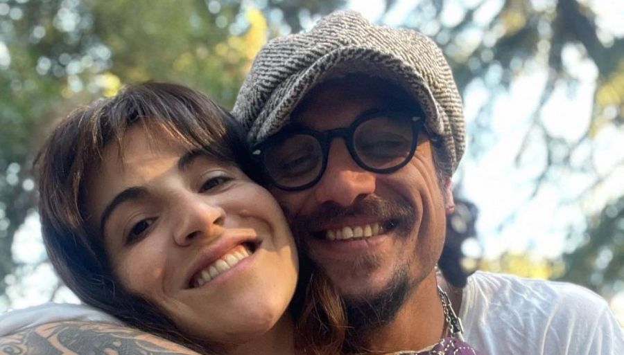 Daniel Osvaldo y Gianinna Maradona celebran el amor: 