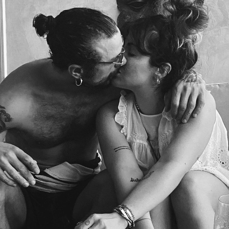 Daniel Osvaldo y Gianinna Maradona celebran el amor: 