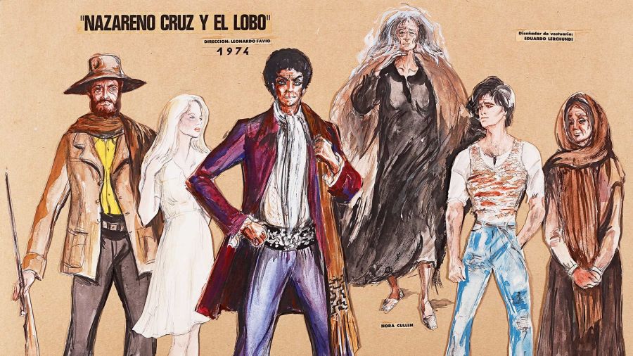 Vestuario de Nazareno Cruz y el lobo-Eduardo Lerchundi