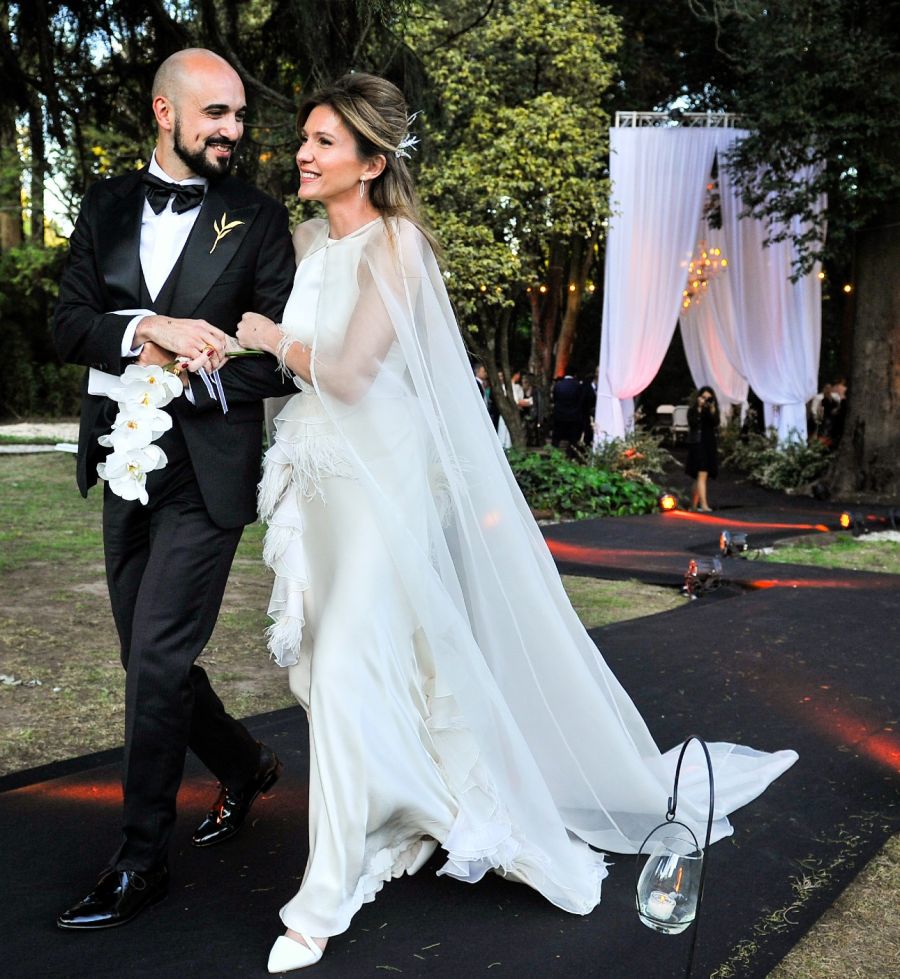 La boda soñada de Abel Pintos y Mora Calabrese