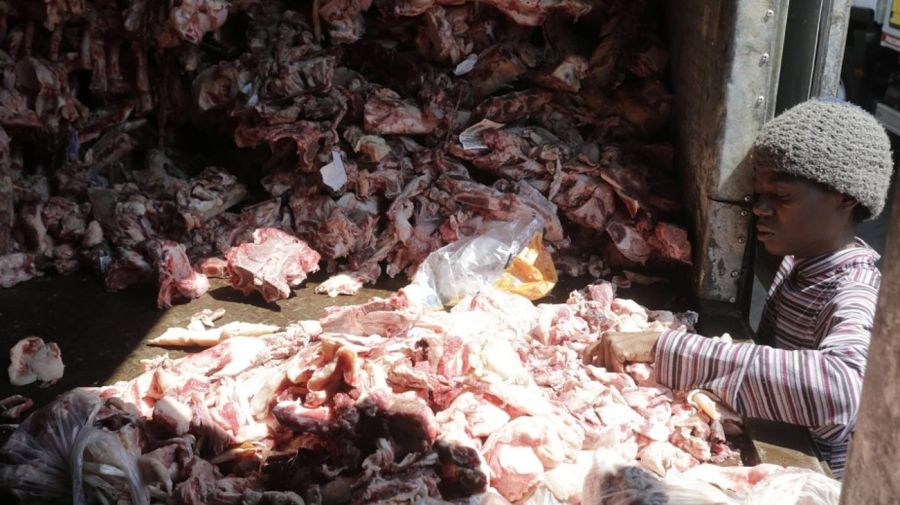 Impacto en Brasil por fotos de personas que buscan comida entre cadáveres de animales | Perfil