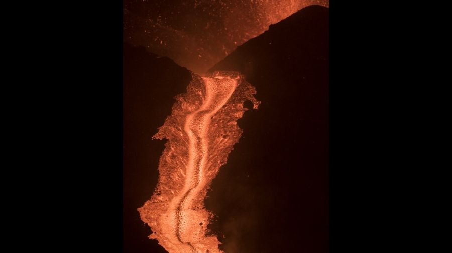 lava del volcán Cumbre Vieja