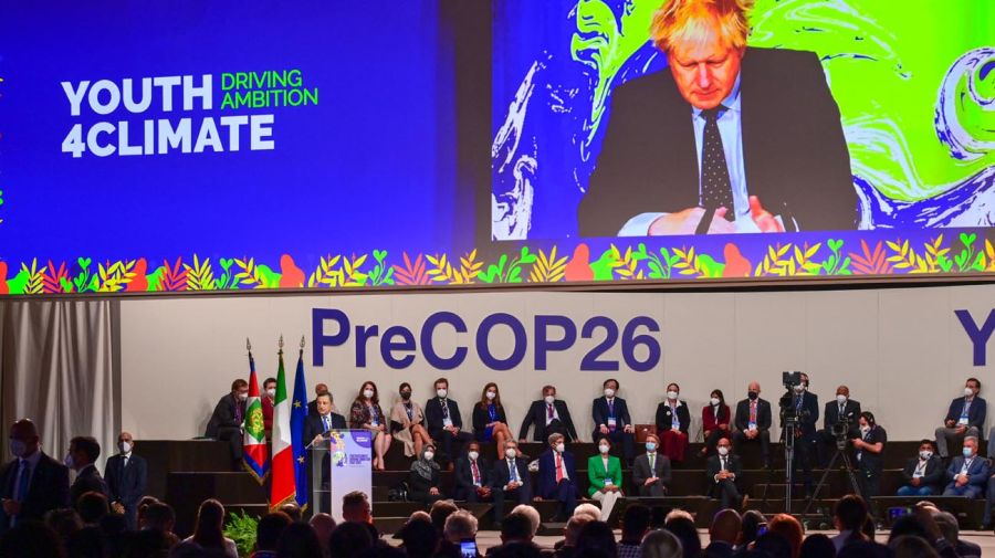 Cumbre previa a la COP 26 en el Centro de Conferencias de Milán 20211015