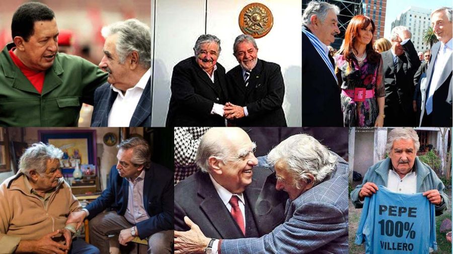 Distintos momentos en la vida del expresidente uruguayo José 'Pepe' Mujica.